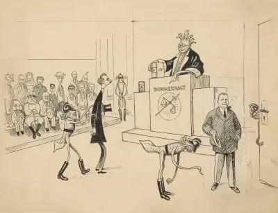 Men Are Brought Before A Judge Dressed In Police Uniforms