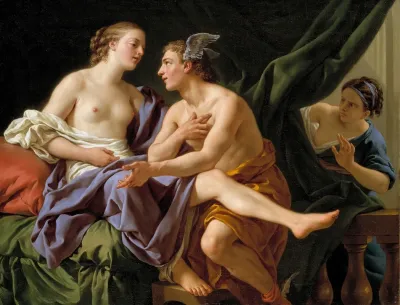 Mercury Herse And Aglaura