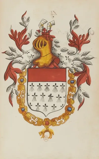 Messire Jean Seigneur De Roubaix Et De Herselles