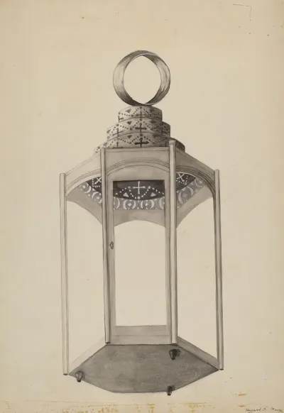 Metal Lantern 2