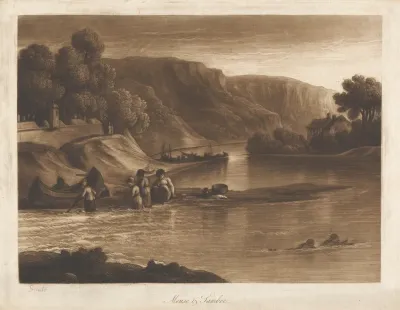 Meuse And Sambre From The Gate Of The Sambre 2