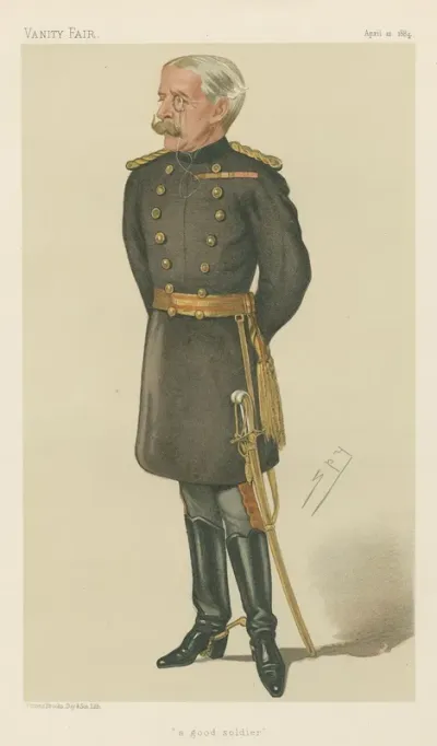 Military And Navy A Good Soldier Lieutenant General George Wentworth Alexander Higginson April 12 1884