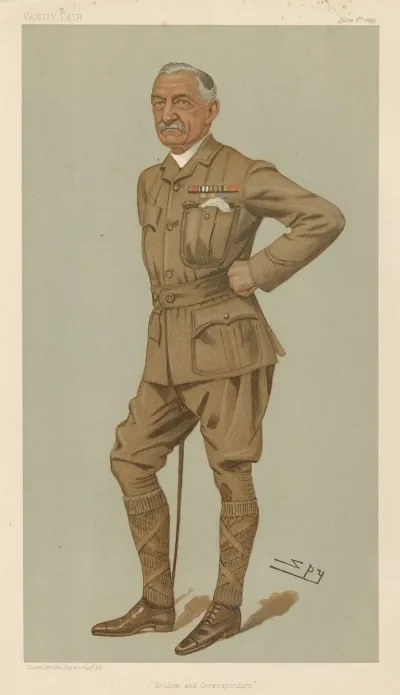Military And Navy Soldier And Correspondent Colonel Francis William Rhodes June 8 1899