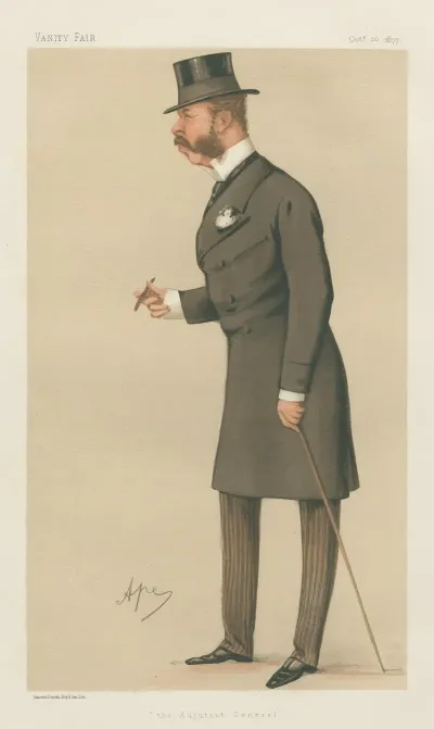 Military And Navy The Adjutant General General Sir Charles Henry Ellice October 20 1877