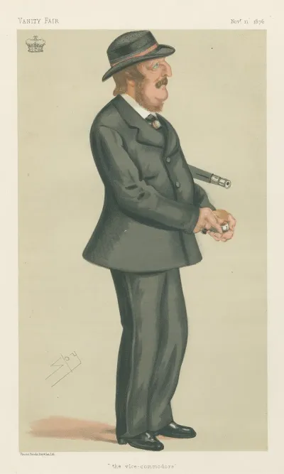 Military And Navy The Vice Commodore The Marquess Of Londonderry November 11 1876
