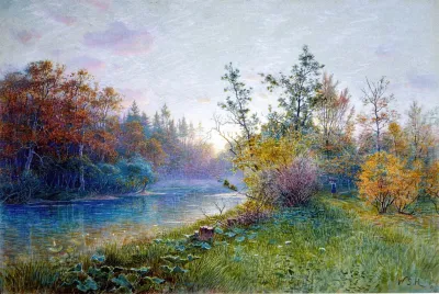 Mill Dam In Traunstein