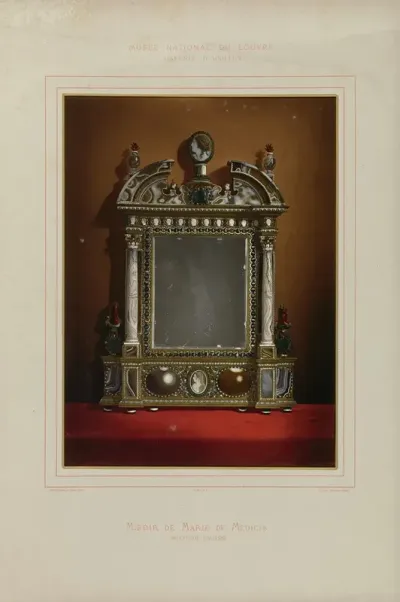 Miroir De Marie De Medicis Orfevrerie Italienne