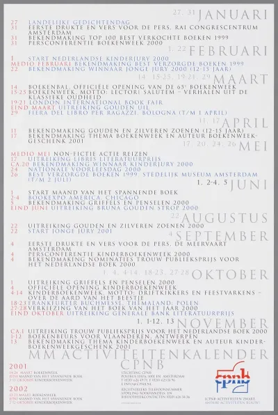 Mm Activiteitenkalender Cpnb 2000 2002