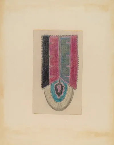 Moccasin Beadwork