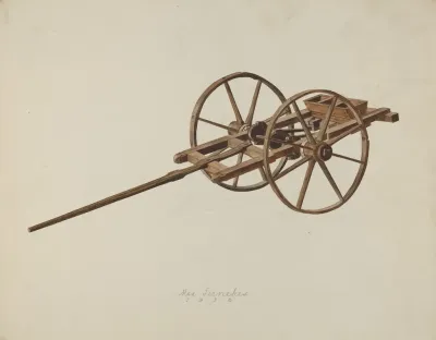 Model Potato Planter