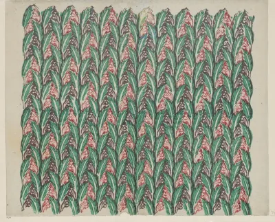 Modeldruckpapier Florales Muster