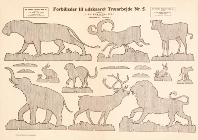 Models For Carved Woodwork Pl 05