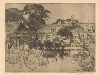 Moestuin In Voorburg