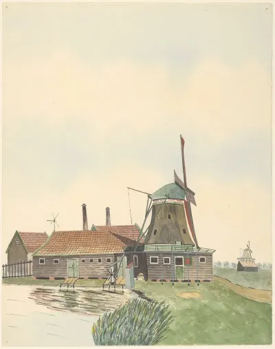 Molen De Kikkert Aan De Noorddijk