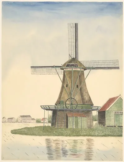 Molens Oliemolen De Zeemeeuw Westzaandam