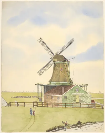 Molens Pelmolen De Rosbaaijer Oostzijderveld