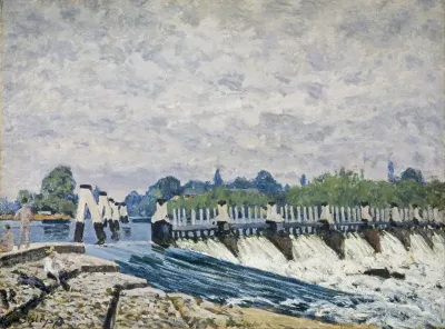 Molesey Weir Hampton Court