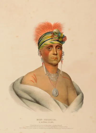 Mon Chonsia A Kansas Chief