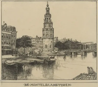 Montelbaans Toren Te Amsterdam