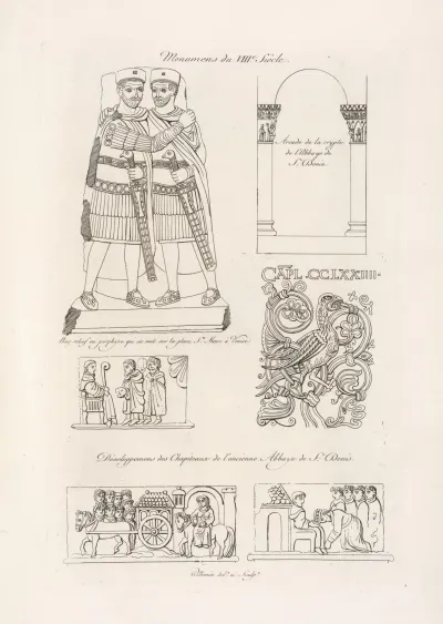 Monumens Du Viiie Siecle