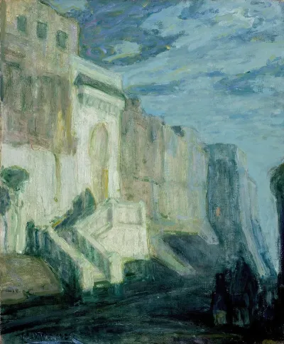 Moonlight Walls Of Tangiers