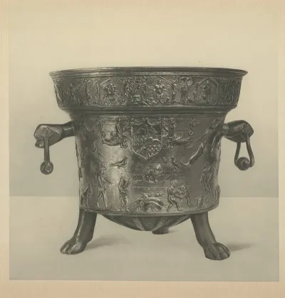 Mortar Or Wine Cooler Xvi Century Paduan