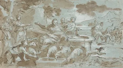 Moses And The Daughters Of Jethro 2