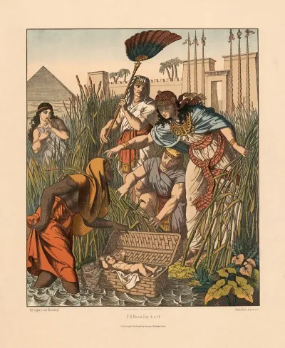 Moses Is Saved By Pharaohs Daughter 2