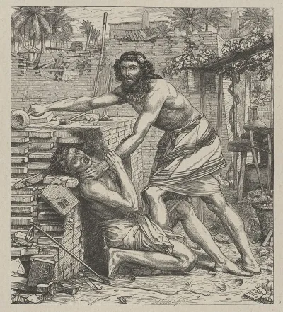 Moses Slaying The Egyptian