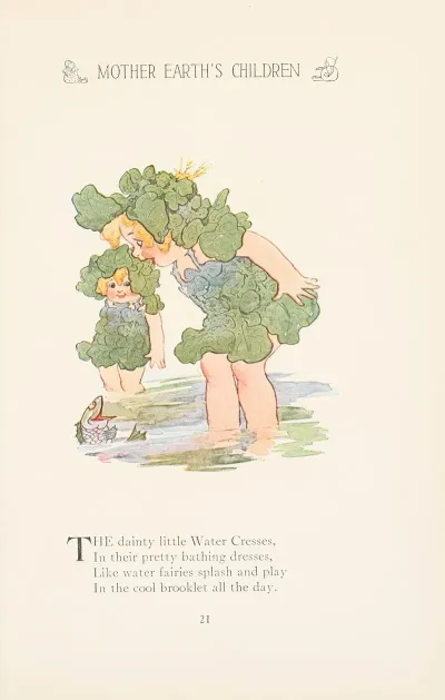 Mother Earths Children The Frolics Of The Fruits And Vegetables Pl 13