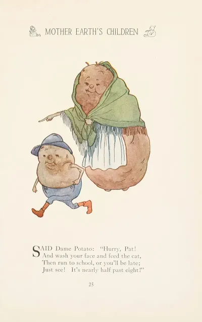 Mother Earths Children The Frolics Of The Fruits And Vegetables Pl 17