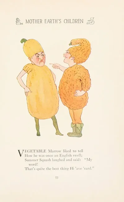 Mother Earths Children The Frolics Of The Fruits And Vegetables Pl 45