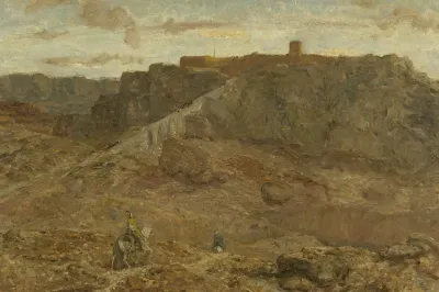 Mountainous Landscape In Egypt