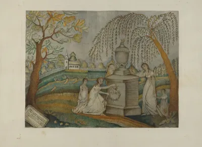 Mourning Embroidery