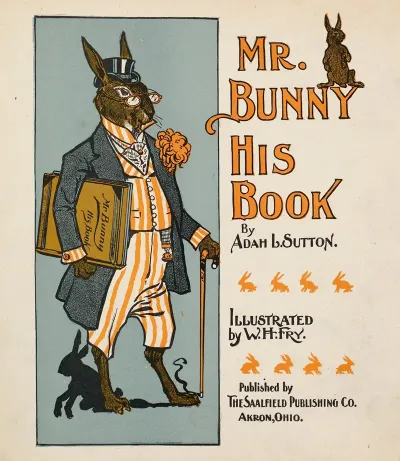 Mr Bunny His Book By Adam L Sutton 2