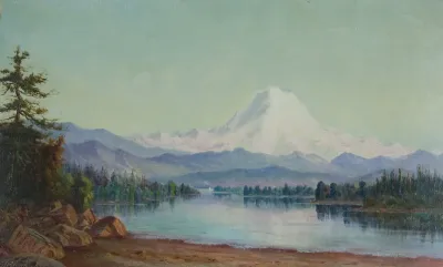 Mt Tacoma From Lake Washington