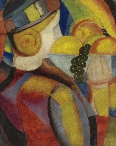 Muchachita Con Frutas