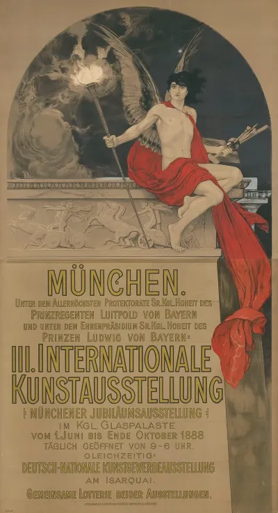 Munchen Dritte Internationale Kunstausstellung 1888