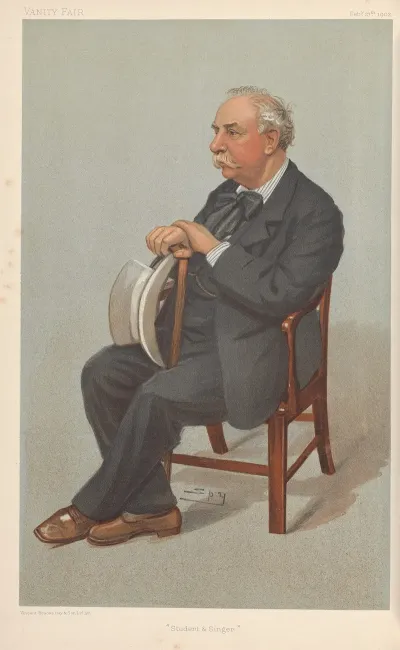 Musicians Student And Singer Mr Charles Santley February 27 1902