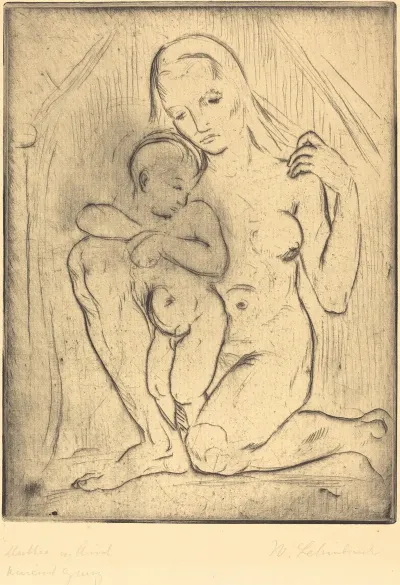 Mutter Und Kind Mother And Child