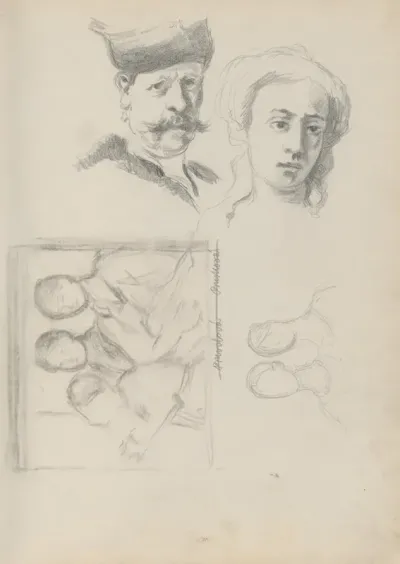 Nacrtnik S Figur Studiami 4
