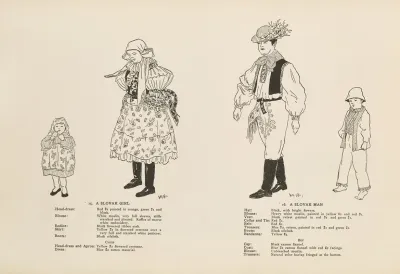 National Costumes Of The Slavic Peoples Pl 07