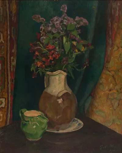 Nature Morte Aux Giroflees