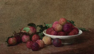Nature Morte Aux Prunes