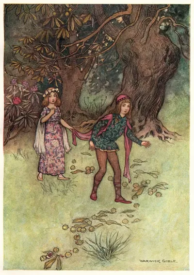 Nennillo And Nennella In The Wood