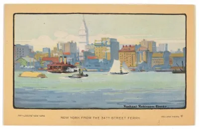 New York From The 34th Street Ferry