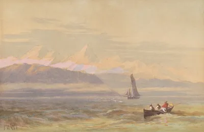 New Zealand Coastal Scene