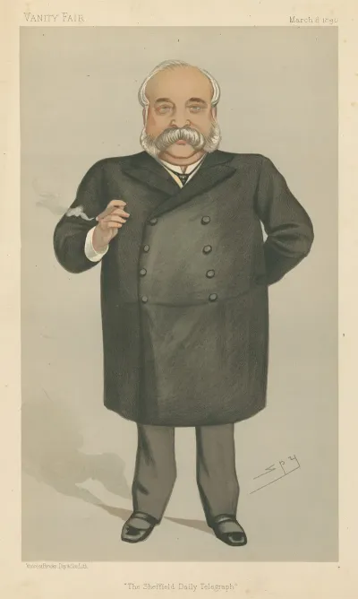 Newspapermen The Sheffield Daily Telegraph Sir William Christopher Leng March 8 1890