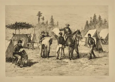 Newspapers In Camp 2
