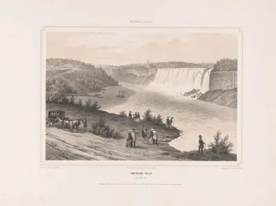 Niagara Falls American Falls From Table Rock
